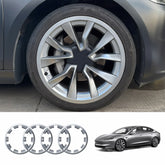 Protetor de aro tudo-em-um para Tesla 2024+ Model 3 jantes Highland Nova de 19"